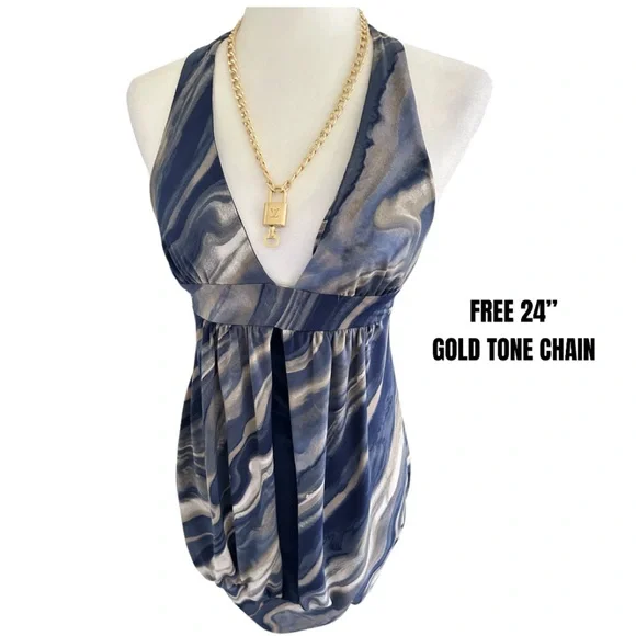 LOUIS VUITTON Padlock & Key Set Vintage Gold Plated Pre-Owned #303 - Picture 3 of 11